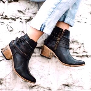 FreeBird SAVOR Black Bootie size 6